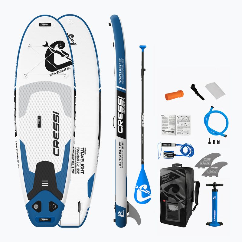 Cressi Travelight Foldable iSUP 9'2'' bianco/blu tavola da SUP