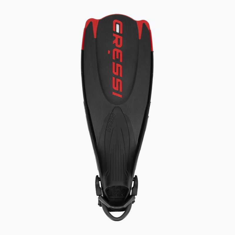 Pinne da snorkeling Cressi Maui Fins nere/rosse