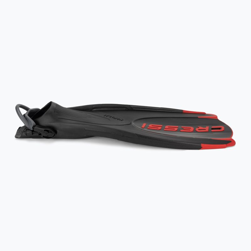 Pinne da snorkeling Cressi Maui Fins nere/rosse 3