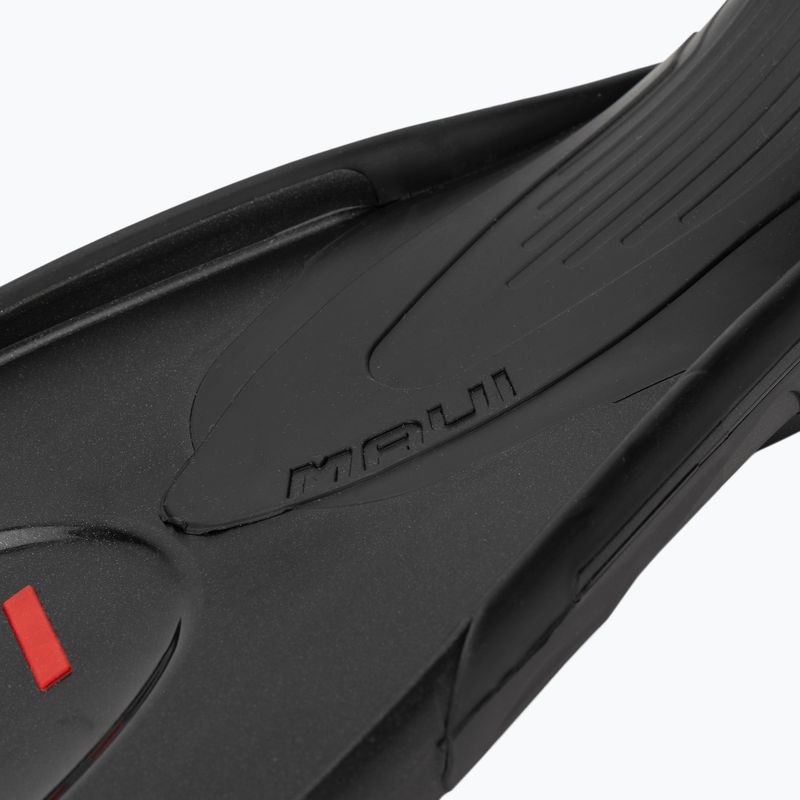 Pinne da snorkeling Cressi Maui Fins nere/rosse 6