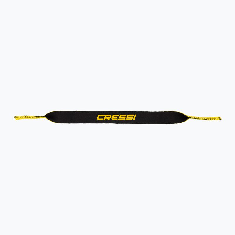 Cressi Neo Retainer cinturino per occhiali giallo/nero 2