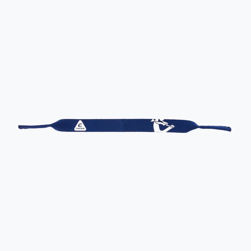 Cressi Neo Retainer cinturino per occhiali blu navy/bianco