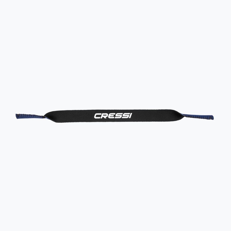 Cressi Neo Retainer cinturino per occhiali blu navy/bianco 2