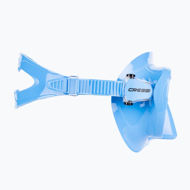 Set da sub Cressi F1 + Supernova Dry blu metal 3