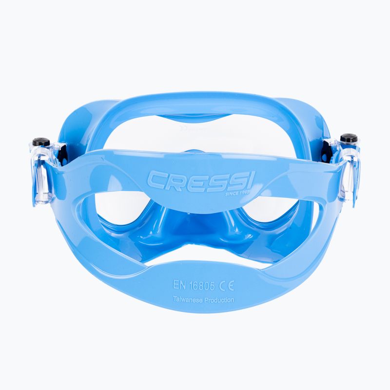 Set da sub Cressi F1 + Supernova Dry blu metal 5