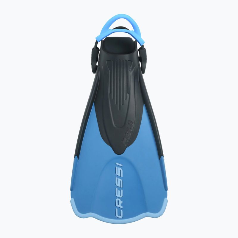 Pinne da snorkeling Cressi Maui Short blu/azzurro 2