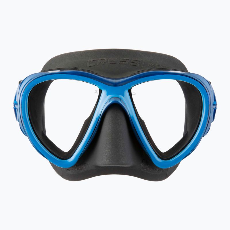 Maschera subacquea Cressi Fiji nero/blu 2