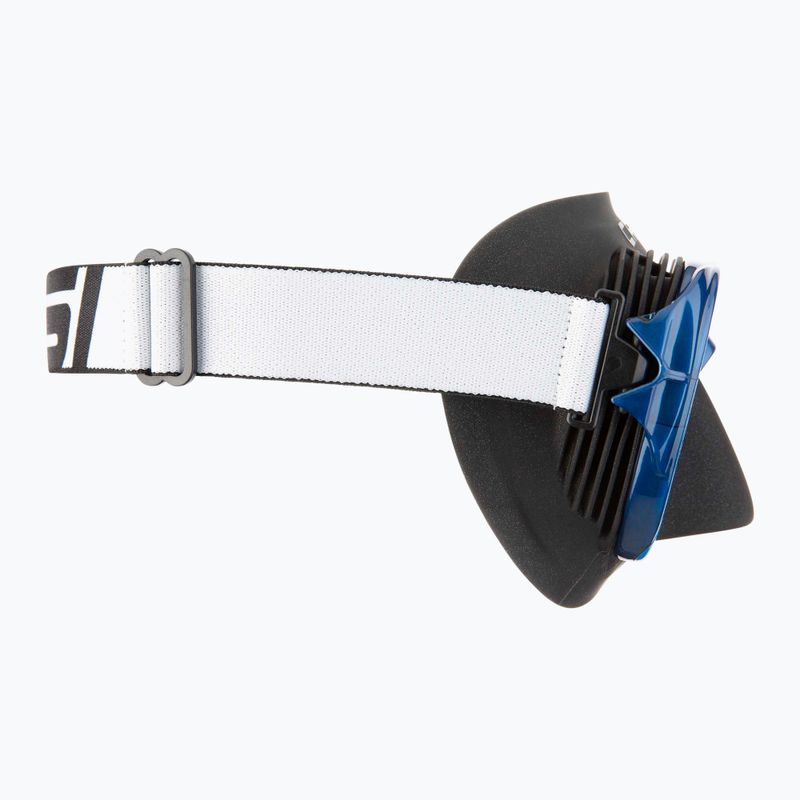 Maschera subacquea Cressi Fiji nero/blu 3