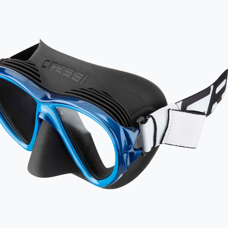Maschera subacquea Cressi Fiji nero/blu 4