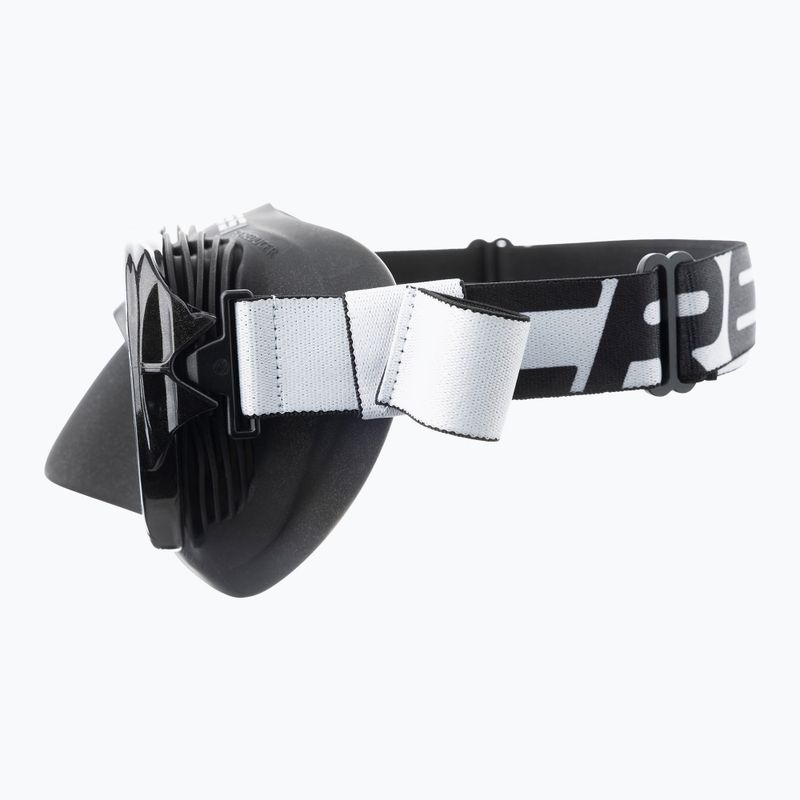 Maschera subacquea Cressi Fiji nero/nero 3