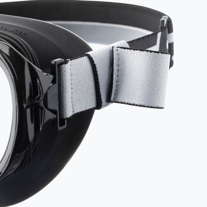 Maschera subacquea Cressi Fiji nero/nero 4