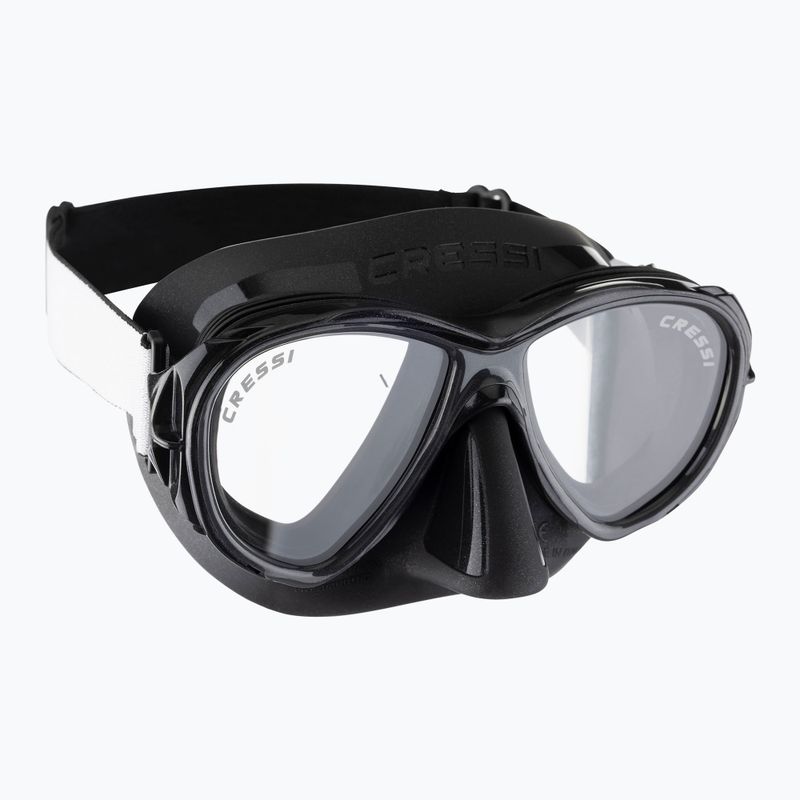 Maschera subacquea Cressi Samoa nero/nero