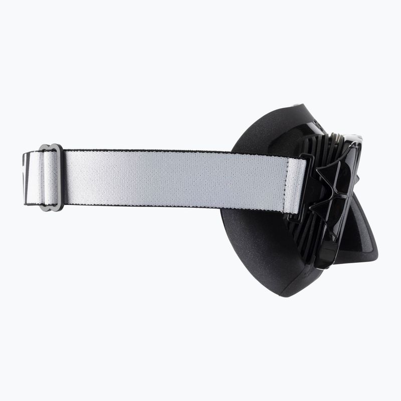 Maschera subacquea Cressi Samoa nero/nero 3