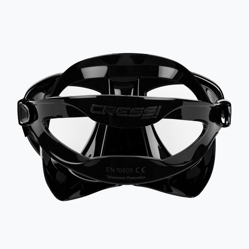 Maschera subacquea Cressi Metis Action nero/nero 5