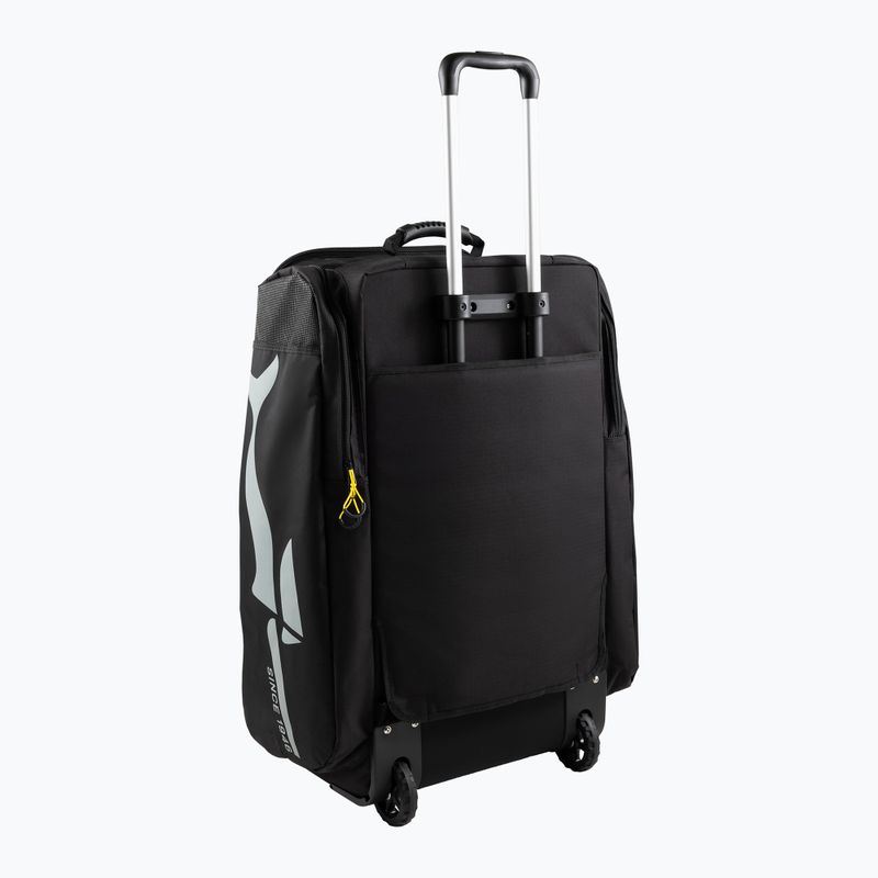 Cressi Moby 3 100 l borsa da viaggio nera/gialla 2