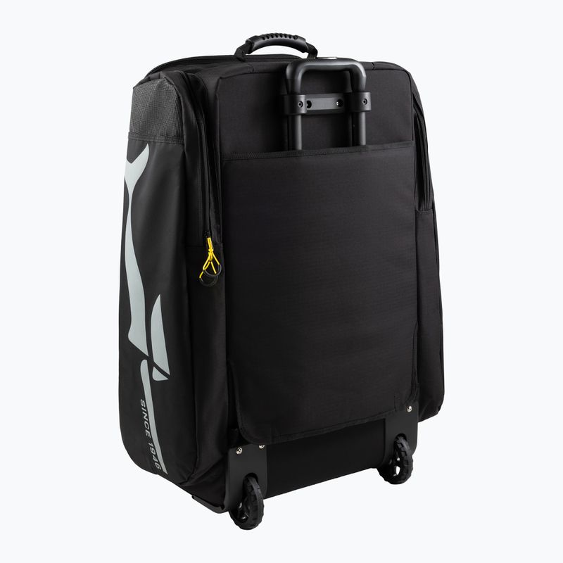Cressi Moby 3 100 l borsa da viaggio nera/gialla 3