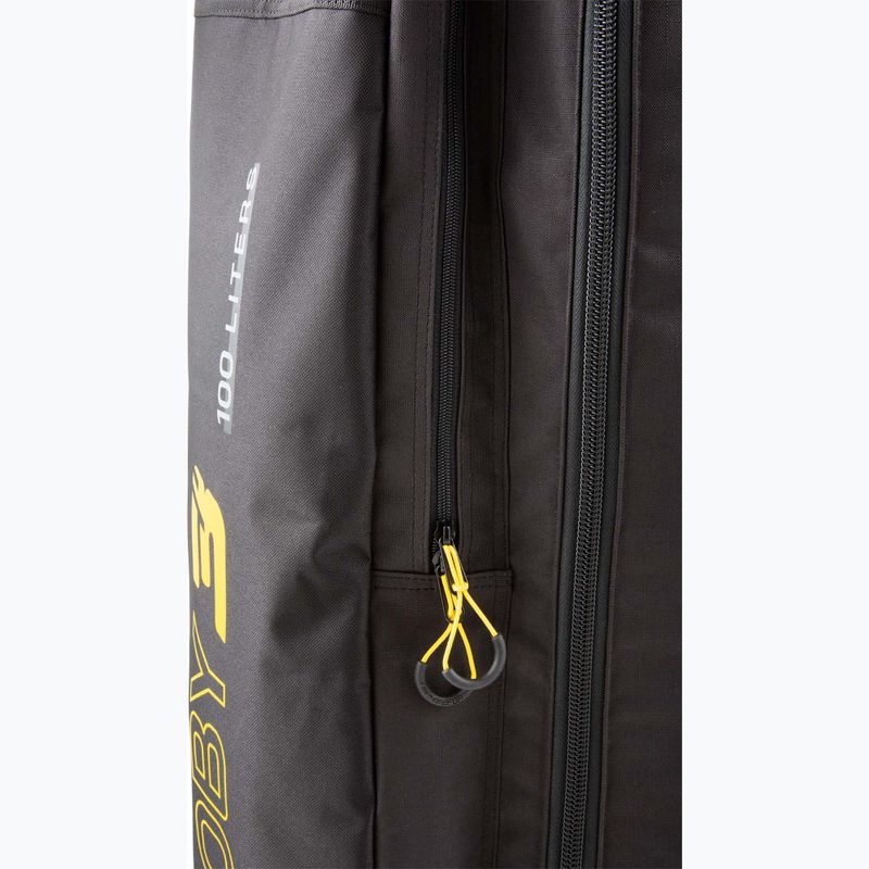 Cressi Moby 3 100 l borsa da viaggio nera/gialla 6