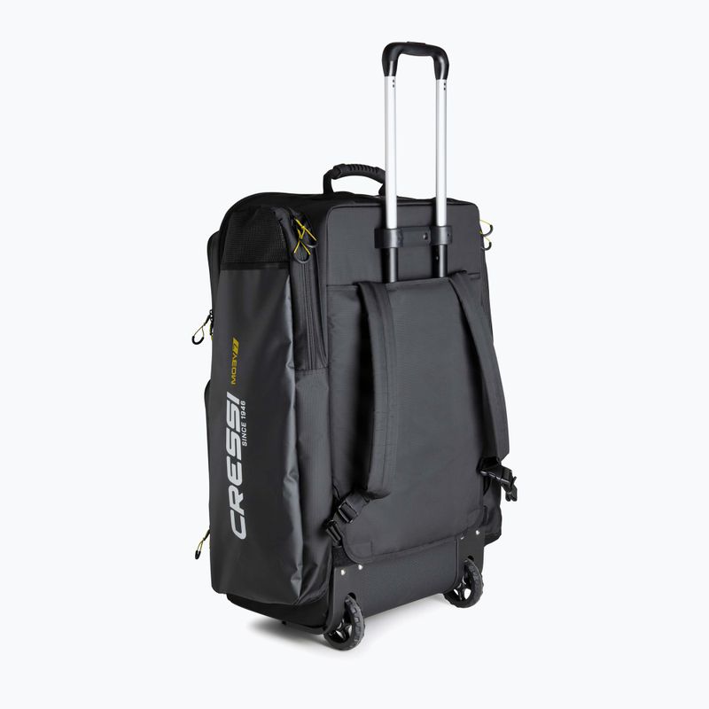 Cressi Moby 7 borsa da viaggio 115 l nero/giallo 5