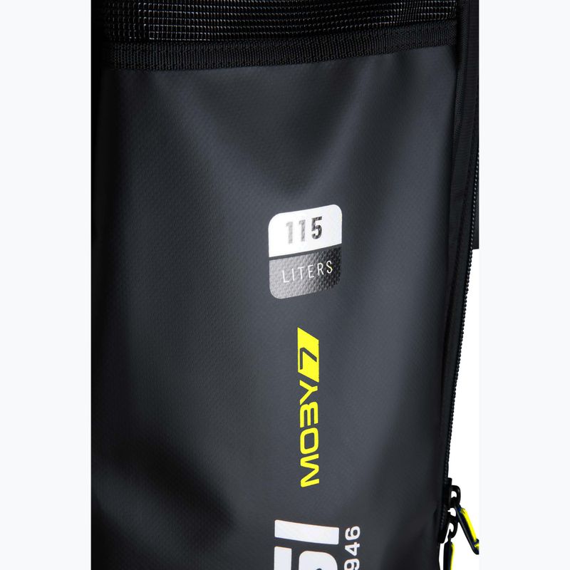 Cressi Moby 7 borsa da viaggio 115 l nero/giallo 8