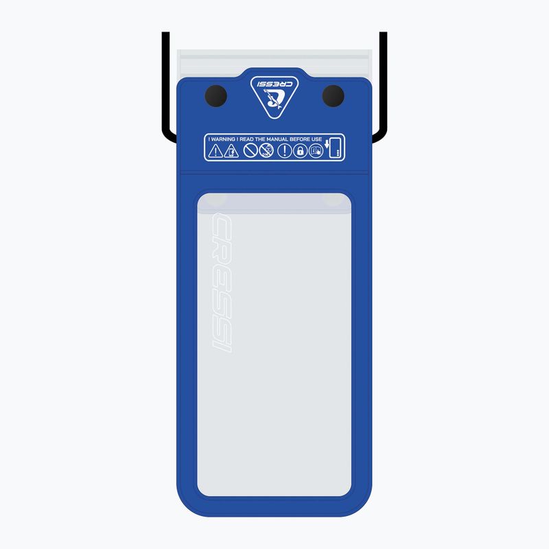 Cressi Jimmy Phone cover impermeabile azzurra
