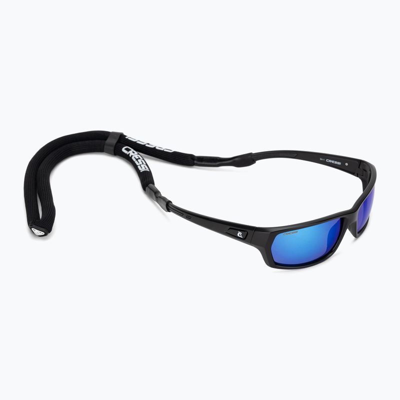 Occhiali da sole Cressi Bill nero/blu specchiato 2