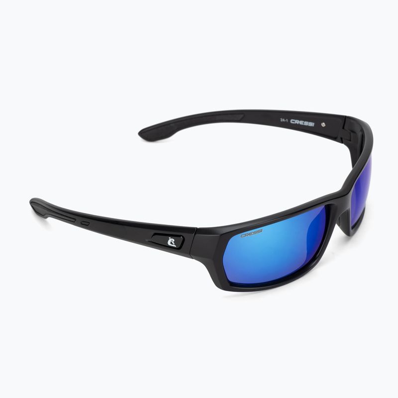 Occhiali da sole Cressi Bill nero/blu specchiato 3