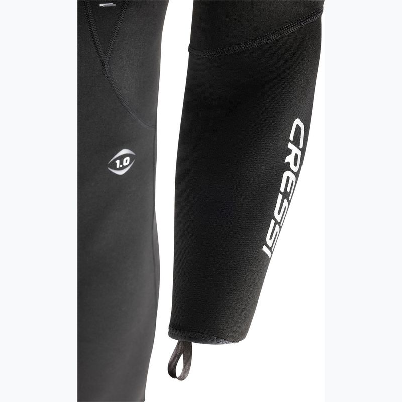 Muta da uomo Cressi Fast Monopiece 1 mm black/grey 10