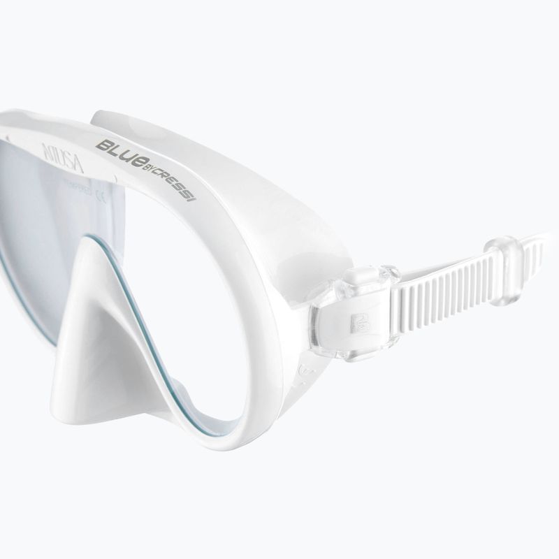 Maschera da sub Cressi Musa white 3
