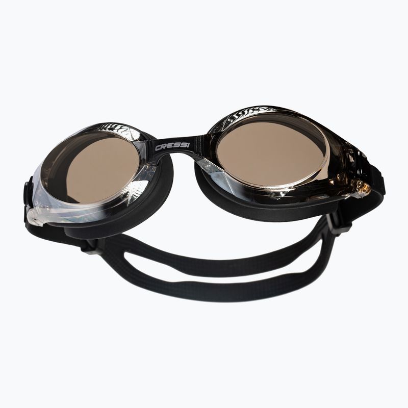 Occhialini da nuoto Cressi Nuoto 3.0 nero/nero specchiato 2