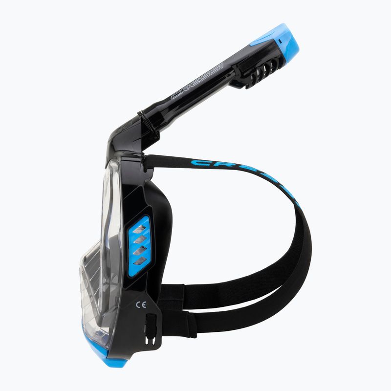 Maschera snorkeling Cressi Bali Full Face nero/blu 4