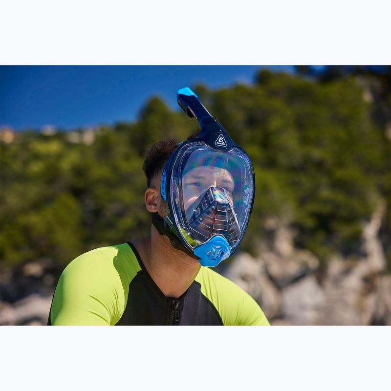 Maschera snorkeling Cressi Bali Full Face nero/blu 7