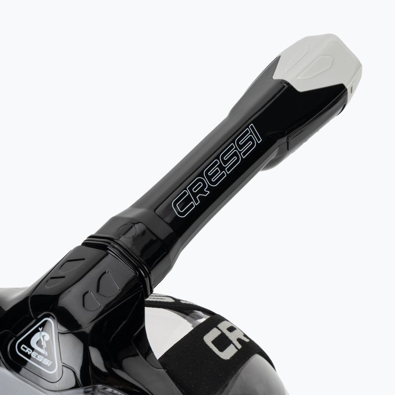 Maschera da snorkeling Cressi Bali Full Face nero/grigio 5
