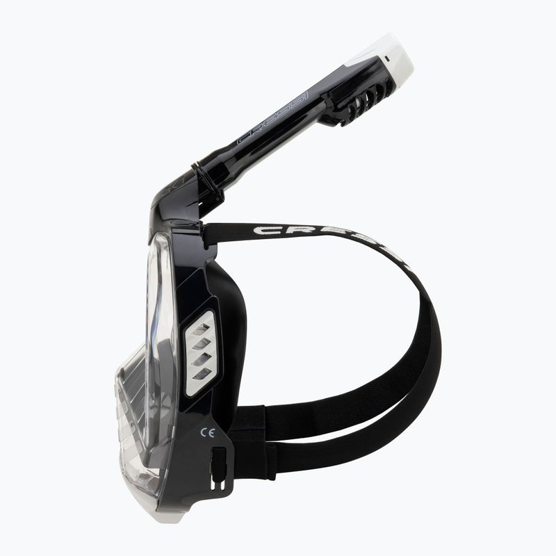 Maschera da snorkeling Cressi Bali Full Face nero/grigio 4