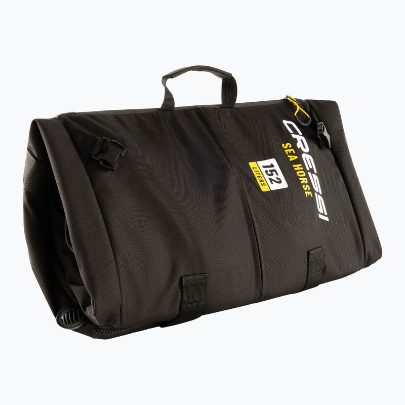 Borsa da viaggio Cressi Sea Horse 152 l nero/giallo 4