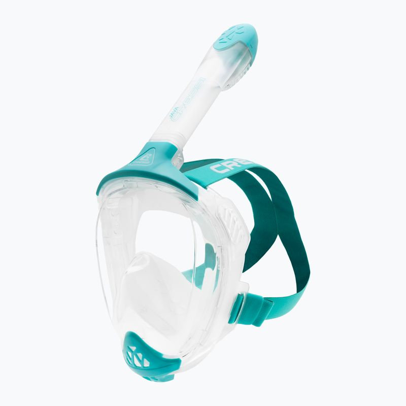 Maschera integrale per snorkeling Cressi Java Full Face clear/aquamarine 2