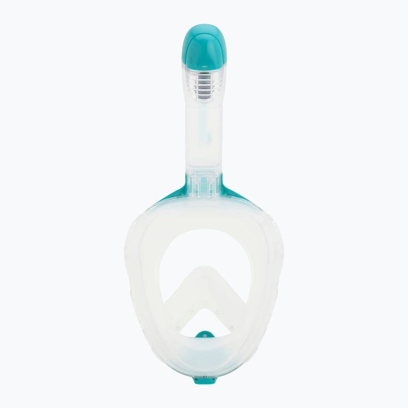 Maschera integrale per snorkeling Cressi Java Full Face clear/aquamarine 4