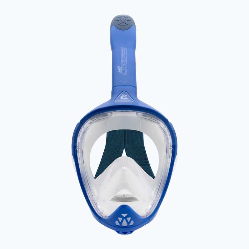 Maschera integrale per snorkeling Cressi Java Full Face blue/blue navy 3