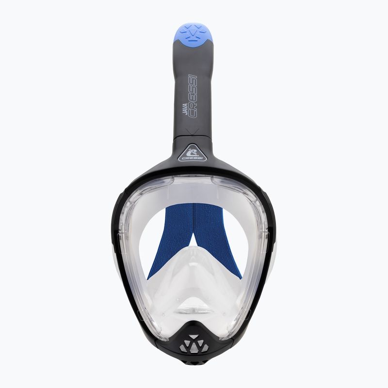 Maschera integrale per snorkeling Cressi Java Full Face black/blue 3