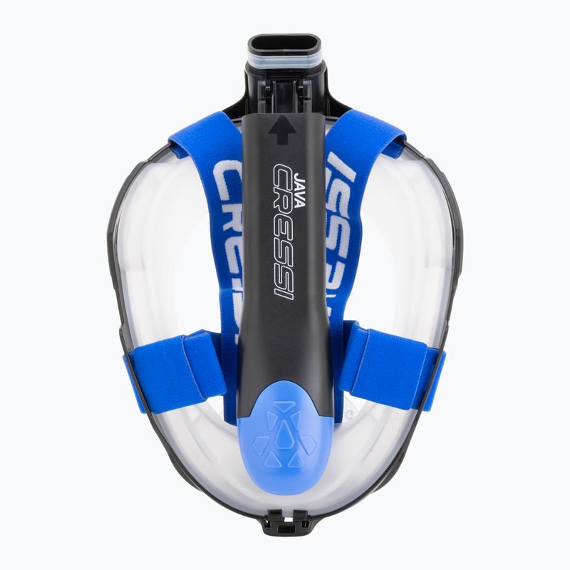 Maschera integrale per snorkeling Cressi Java Full Face black/blue 5