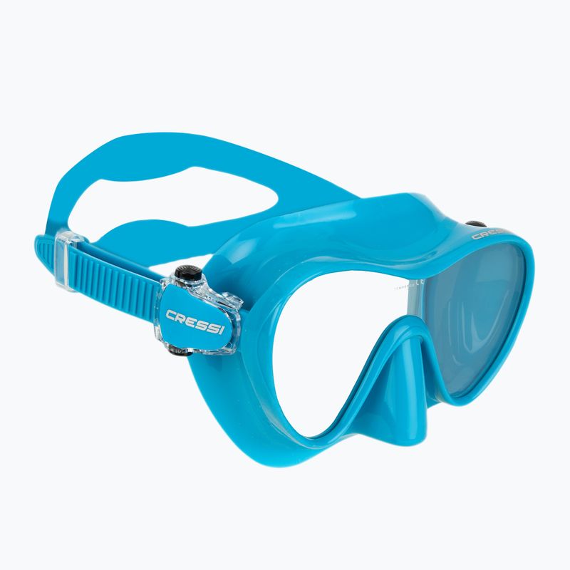 Maschera subacquea Cressi F1 Small turchese
