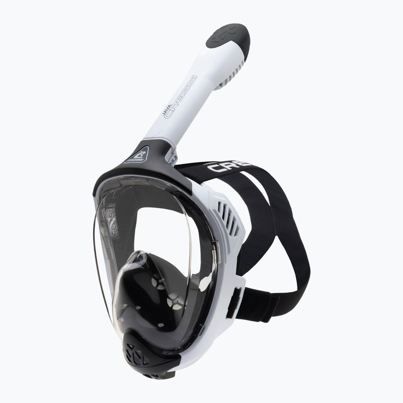Maschera integrale per snorkeling Cressi Java Full Face white/black 2