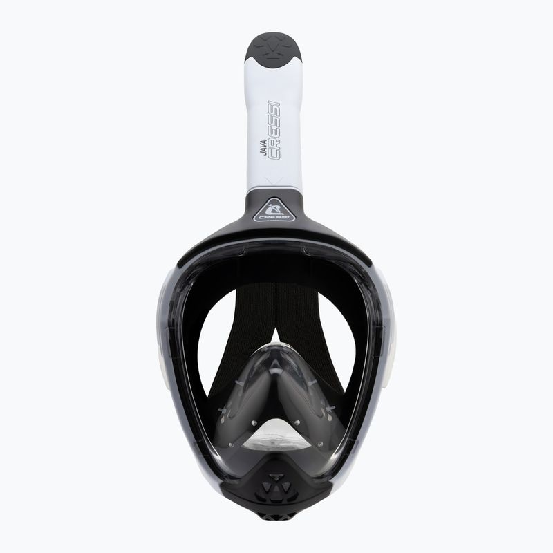 Maschera integrale per snorkeling Cressi Java Full Face white/black 4