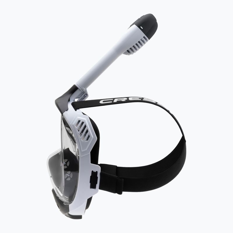 Maschera integrale per snorkeling Cressi Java Full Face white/black 5