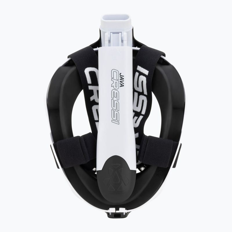 Maschera integrale per snorkeling Cressi Java Full Face white/black 6