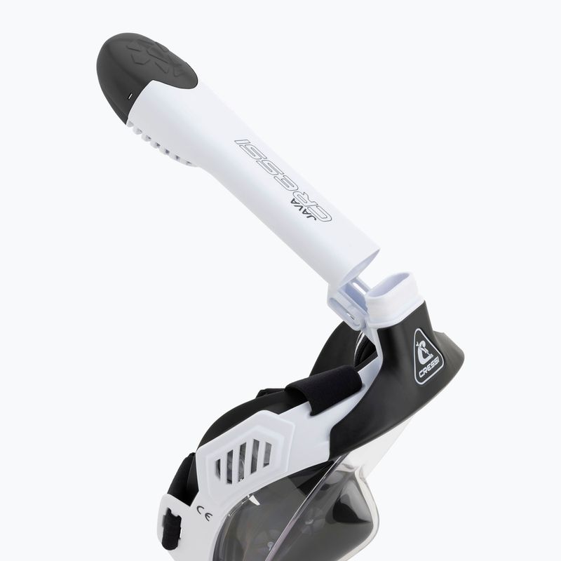 Maschera integrale per snorkeling Cressi Java Full Face white/black 7