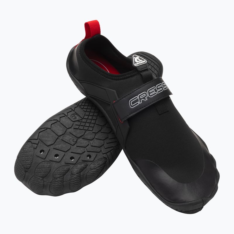 Scarpe da acqua Cressi Geko nero/rosso 5