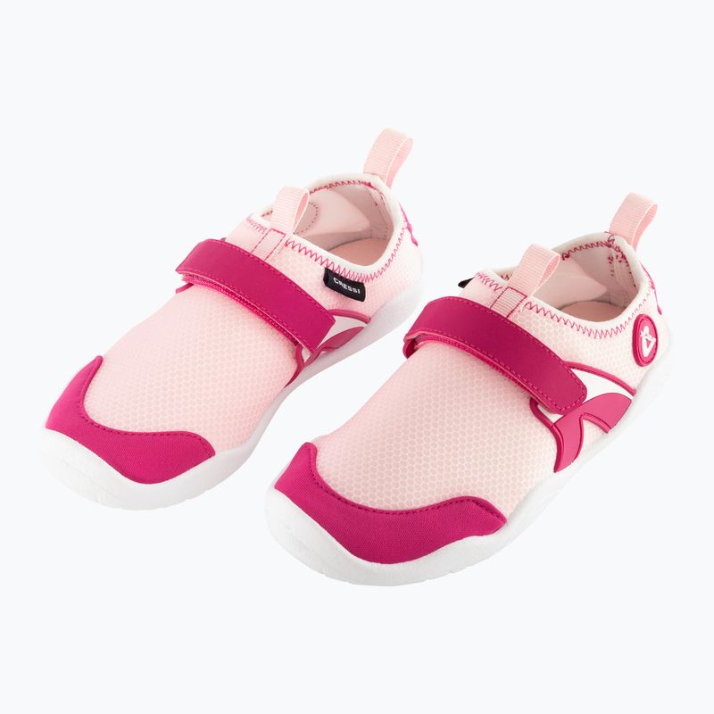 Scarpe da acqua per bambini Cressi Lunar rosa/bianco 3