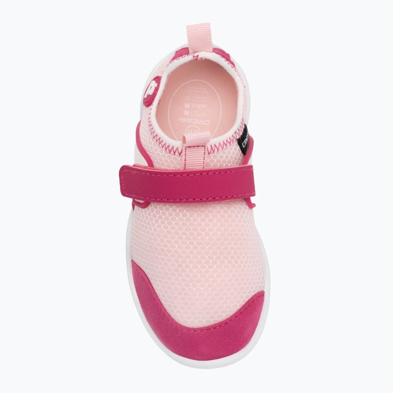 Scarpe da acqua per bambini Cressi Lunar rosa/bianco 5