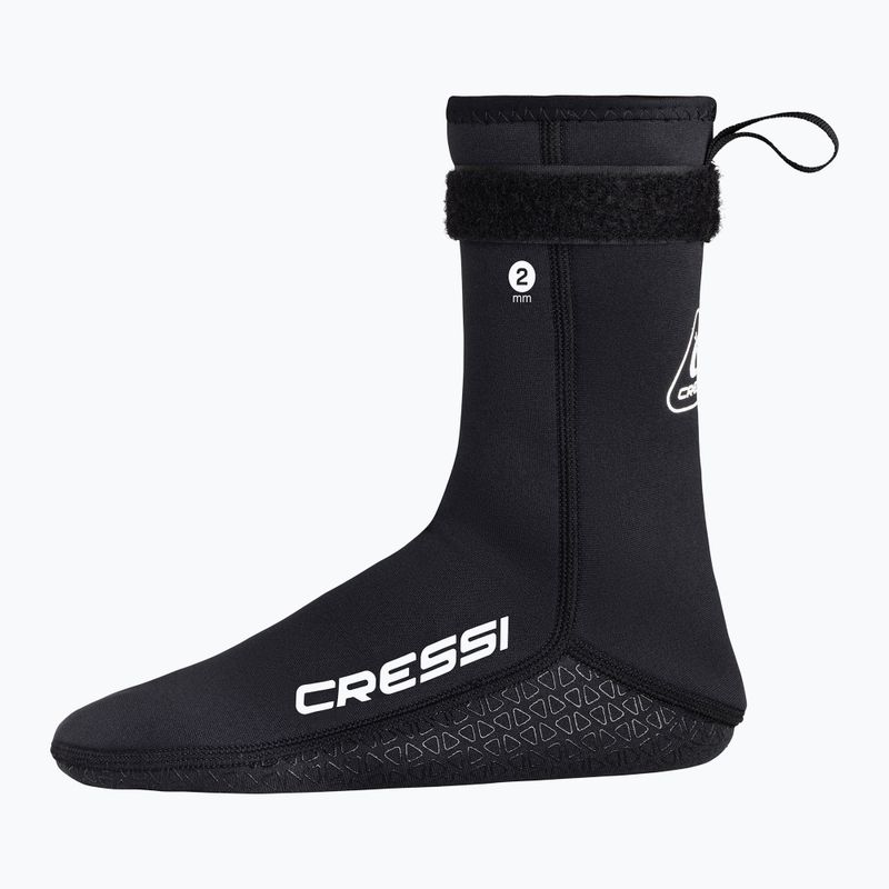 Calze Cressi Guardian High 2mm in neoprene nero 2
