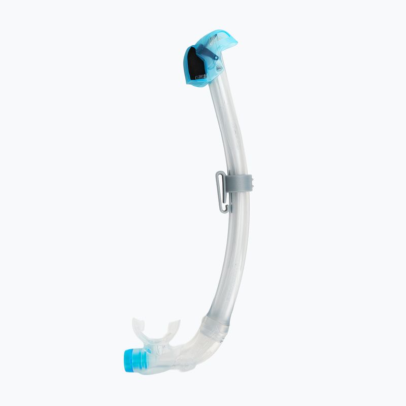Set da immersione Cressi Estrella + Seal Dry trasparente/acquamarina 3